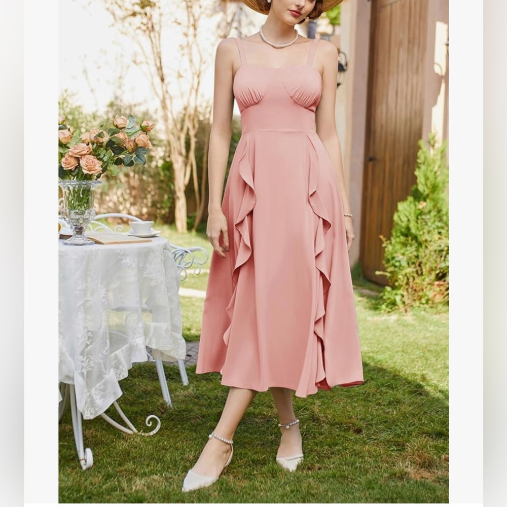 NWT PINK DRESS-S